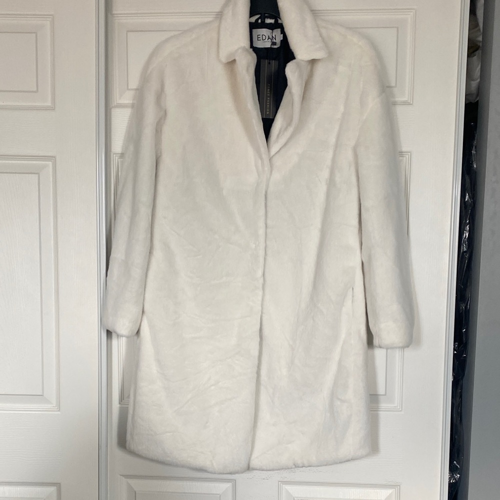 Chic White Teddy Jacket